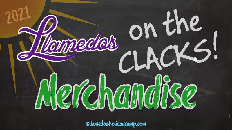 Llamedos On the Clacks Merchandise