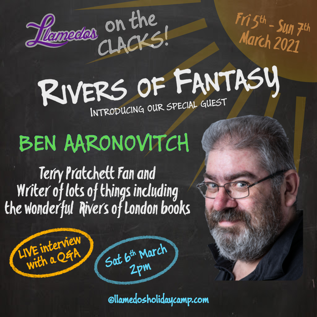 Ben Aaronovitch - Rivers of Fantasy talk