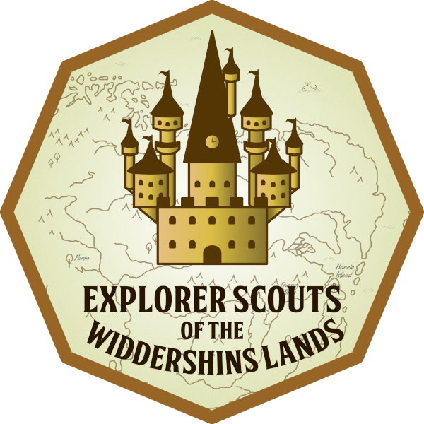 Logo of Explorer Scouts of the Widdershins Lands Troop