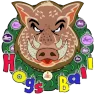 Llamedos Hogsball Logo